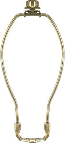 Royal Designs, Inc. HA-1001-11AB-2 قيثارة شديدة التحمل لحامل غطاء المصباح، 11 بوصة، قاعدة نحاسية عتيقة، عبوتان in Kuwait