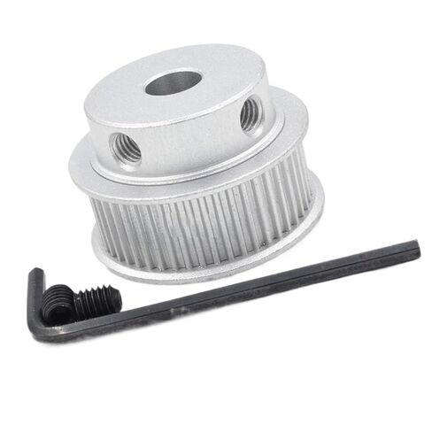 Trapezoidal 54 55 56 58 Teeth MXL Timing Pulley Bore 5/6/6.35/7/8/10/15mm for Belt Width 6/10/15mm 54T 55T 56T 58T(16mm-(BF Shape),55 Teeth,6mm) in Saudi Arabia