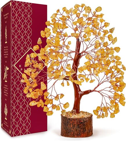 KARMAPLEDGE 7 Chakra Tree of Life for Manifestation Unique Birthday Gifts for Women, Men, Friends, Handmade Home Office Decor Healing Crystal Tree for Money, Reiki, Good Luck, for Her, Mom & Dad in Kuwait