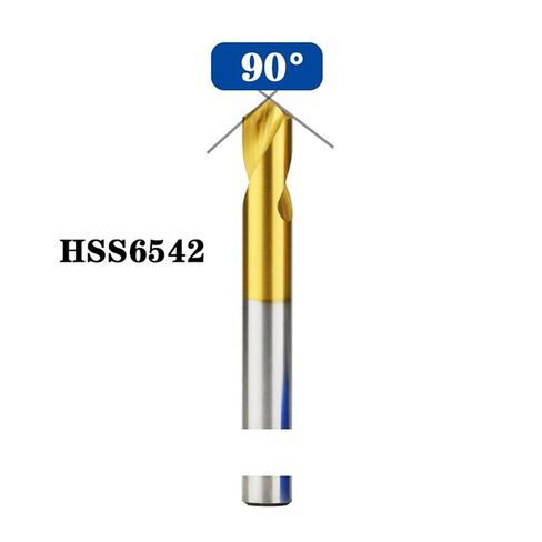 HSS 60 90 120 درجة NC بقعة الحفر كعب اكتشاف موقع مركز مثقاب 1 قطعة (الموقع 90،3x10x50) in Kuwait