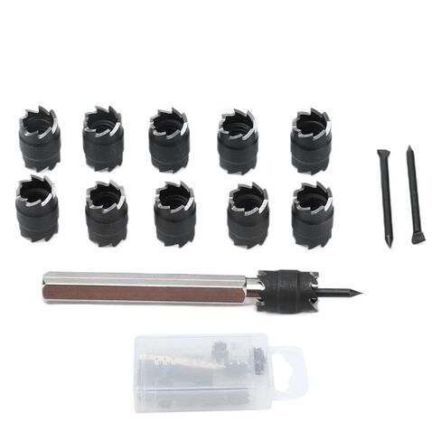 Spot Weld Cutter Set, Double Sided HSS Power Drill Bits, 3/8in Hole Remover for Welding, High Efficiency Wear Cutter for Thin Metal Plates, Includes 10 Cutters an in Kuwait