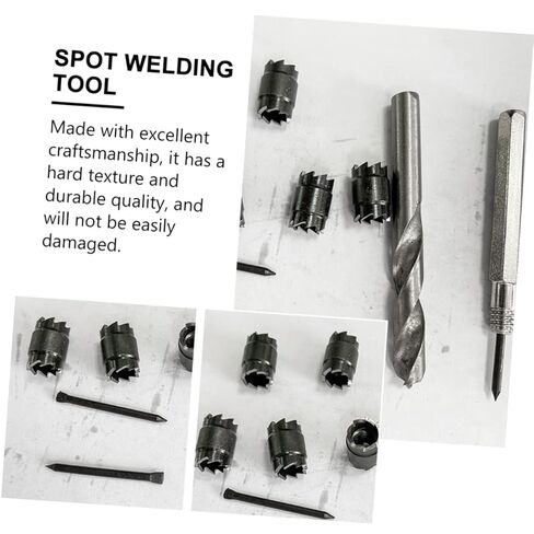 NUOBESTY 9pcs High Efficiency Welding Drill Bit for High-Speed Tools for Welding Applications Easy to Install in Saudi Arabia