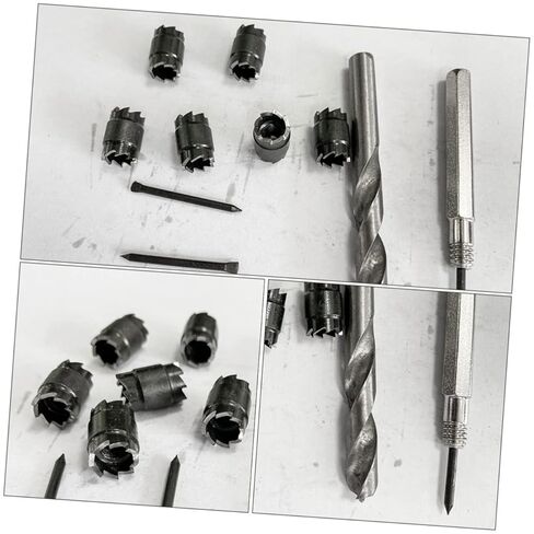 NUOBESTY 9pcs High Efficiency Welding Drill Bit for High-Speed Tools for Welding Applications Easy to Install in Saudi Arabia
