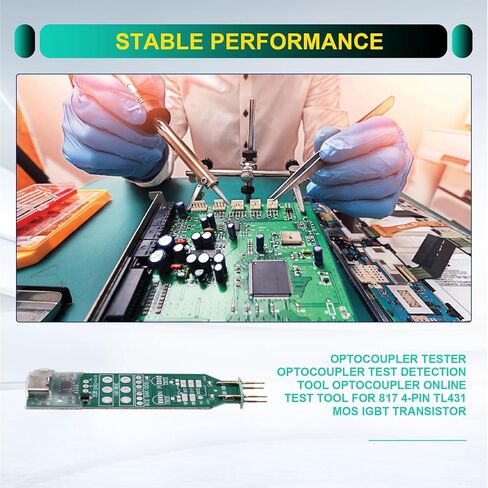 جهاز اختبار Optocoupler، جهاز كشف اختبار Optocoupler لـ 817 4-Pin TL431 MOS IGBT Transistor in Kuwait