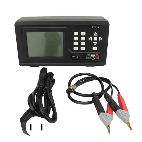 DC Low Meter LCD Backlit Display Portable Milliohm Tester Micro Ohmmeter (US Plug) in Saudi Arabia