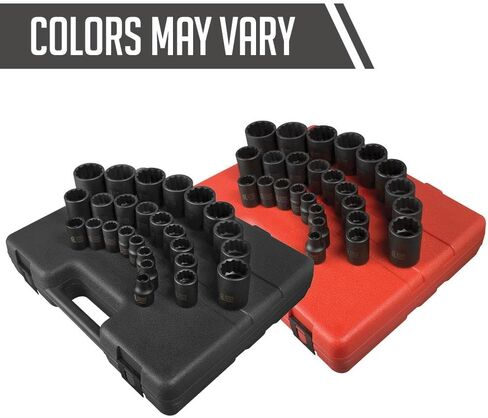 Sunex Tools 2826 1/2 بوصة محرك أقراص 12 نقطة مقبس المقياس ، 26 قطعة in Kuwait