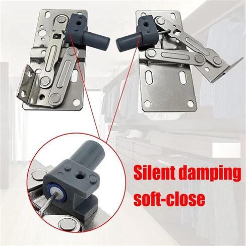 2 Pack Tip-Out Tray Hinges for Sink-Front Drawerm 1Pcs in Saudi Arabia