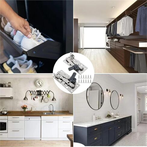 2 Pack Tip-Out Tray Hinges for Sink-Front Drawerm 1Pcs in Saudi Arabia