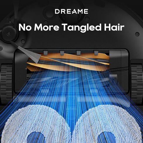 DREAME HyperStream Detangling DuoBrush for X50 Ultra / L50 Ultra / L40s Ultra / Aqua10 Series / D20 Plus / D20 Pro Plus / Matrix10 Ultra Robot Vacuum and Mop Roller HyperStream Detangling DuoBrush in Saudi Arabia