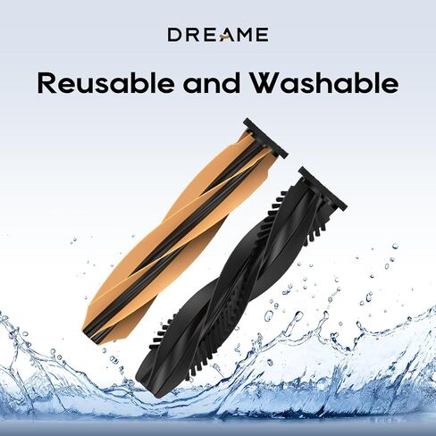 DREAME HyperStream Detangling DuoBrush for X50 Ultra / L50 Ultra / L40s Ultra / Aqua10 Series / D20 Plus / D20 Pro Plus / Matrix10 Ultra Robot Vacuum and Mop Roller HyperStream Detangling DuoBrush in Saudi Arabia