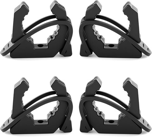 Quick Release Boat Hook Holders with Rubber Spring Strap,Marine Holder from 1''to 2" in Diameter for Boat Hook, Paddle Holder, Boat Net, Oar Mounts, Gaff, Push Pole, Anchor Pole in Kuwait