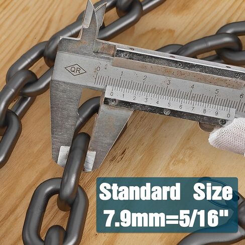 سلسلة مرساة القارب 316 من الفولاذ المقاوم للصدأ سلسلة المرساة البحرية مع وصلة تكبل مزدوجة تنتهي سلسلة سوداء للقوارب in Kuwait