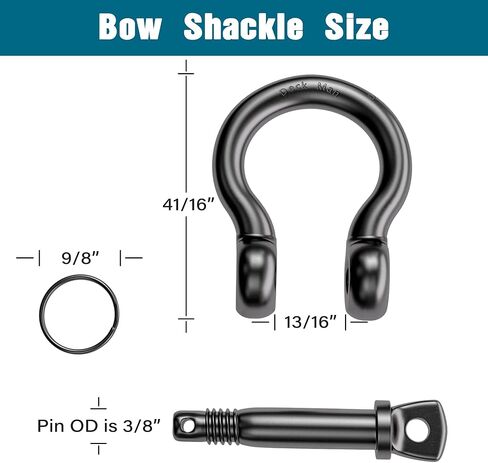 سلسلة مرساة القارب 316 من الفولاذ المقاوم للصدأ سلسلة المرساة البحرية مع وصلة تكبل مزدوجة تنتهي سلسلة سوداء للقوارب in Kuwait