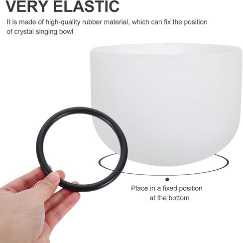 Large Rubber Ring for Singing Bowls 3Pcs Crystal Sound Bowl Cushion Pads for Meditation and Spiritual Music Instruments in Saudi Arabia