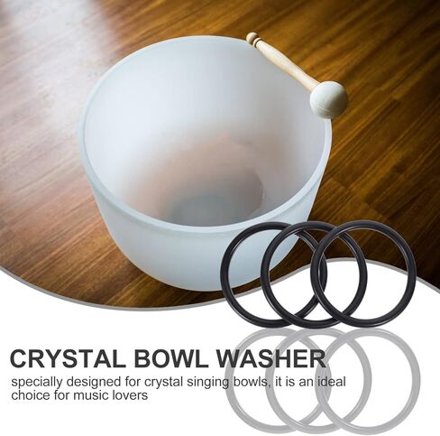 Large Rubber Ring for Singing Bowls 3Pcs Crystal Sound Bowl Cushion Pads for Meditation and Spiritual Music Instruments in Saudi Arabia