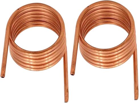 SOLUSTRE 2pcs Soft Coil Copper Tubing 2m Length 4×0.5mm Thin Wall Refrigeration Air Conditioner Copper Tube Coil for Hvac and Freezer Applications in Saudi Arabia