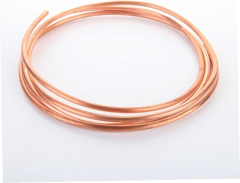 SOLUSTRE 2pcs Soft Coil Copper Tubing 2m Length 4×0.5mm Thin Wall Refrigeration Air Conditioner Copper Tube Coil for Hvac and Freezer Applications in Saudi Arabia