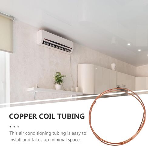 Refrigeration Copper Tubing Coil 2.2mm Od 0.5mm Wall Soft Copper Tube for Air Conditioner and Freezer Hvac Refrigeration Systems in Saudi Arabia