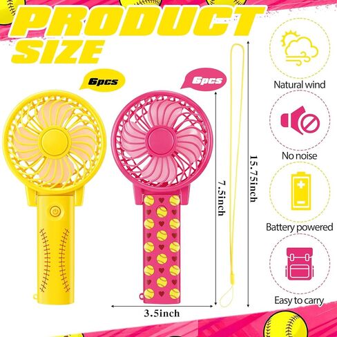 24 قطعة من هدايا فريق الكرة اللينة، تتضمن 12 منشفة تبريد مقاس 40 بوصة × 12 بوصة، و12 مروحة محمولة ومروحة محمولة للحصول على مكافآت تذكارية وحشو هدايا رياضية للحفلات in Kuwait