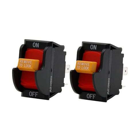 2Pcs SW7B Aftermarket On-Off Table Saw Switch for Ryobi, Delta 489105-00, 1343758 Toggle Switch in Saudi Arabia