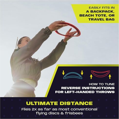 Aerobie Pro Ring Outdoor Flying Disc, Flying Ring for Kids Parties and Backyard Games, Teen Boys Gift Ideas, Kids Toys for Ages 5 & Up, Orange, 14 in Saudi Arabia