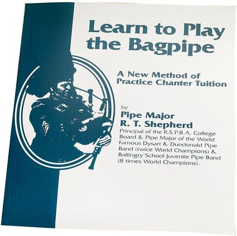 Bagpipes Easy to Follow Manual Book And CD For Learn To Play The Bagpipe Music Book and CD, Bagpiper Music CD Book, Bagpipes CD in Saudi Arabia