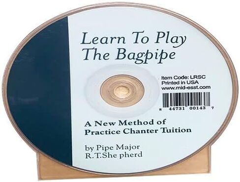 Bagpipes Easy to Follow Manual Book And CD For Learn To Play The Bagpipe Music Book and CD, Bagpiper Music CD Book, Bagpipes CD in Saudi Arabia