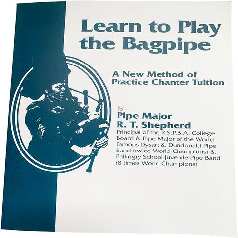 Bagpipes Easy to Follow Manual Book And CD For Learn To Play The Bagpipe Music Book and CD, Bagpiper Music CD Book, Bagpipes CD in Saudi Arabia