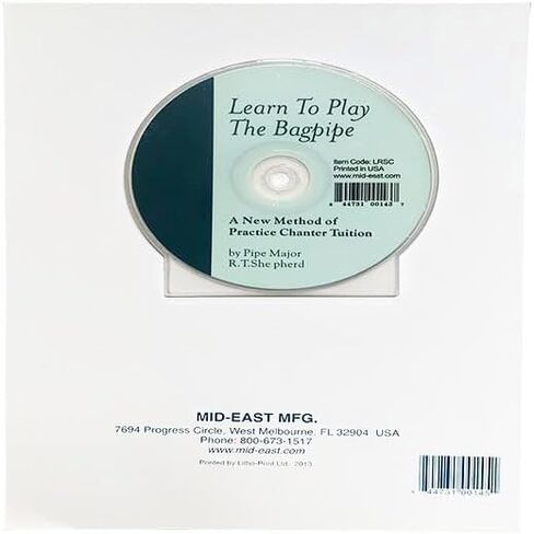 Bagpipes Easy to Follow Manual Book And CD For Learn To Play The Bagpipe Music Book and CD, Bagpiper Music CD Book, Bagpipes CD in Saudi Arabia