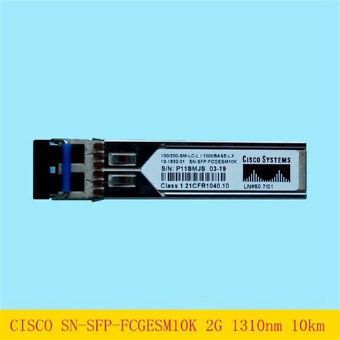 مناسبة للوحدة البصرية أحادية الوضع SN-SFP-FCGESM10K جيجابت SFP 1.25G 1310NM 10KM in Kuwait
