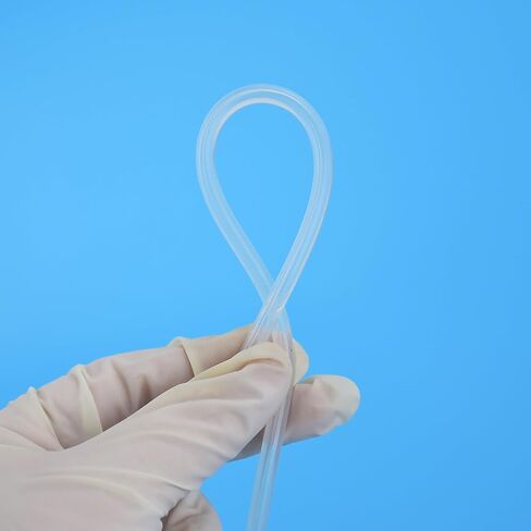 Silicone Tubing 3/8" ID*5/8"OD*5m, Peristaltic Pump Tubing,food grade High-temperature resistant & wear-resistant transparent silicone hose, made with platinum curing process,73# in Saudi Arabia