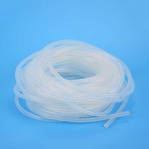 Silicone Tubing 3/8" ID*5/8"OD*5m, Peristaltic Pump Tubing,food grade High-temperature resistant & wear-resistant transparent silicone hose, made with platinum curing process,73# in Saudi Arabia