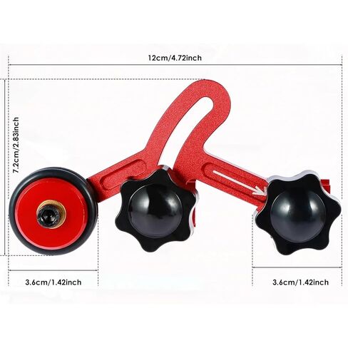Aluminum Alloy Stock Guide Roller, One-Way Bearing with 8 Sliders, Multifunctional Roller Feeder in Saudi Arabia