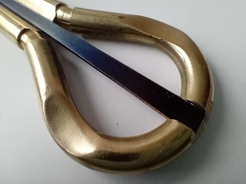 Jaw Harp - مانيتو، نحاسي، صوت متوسط ​​النغمة. المبتدئين - الصف المتوسط، 81 ملم (3.2 بوصة) in Kuwait