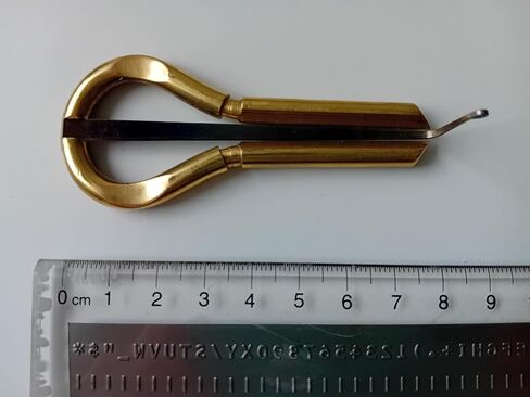 Jaw Harp - مانيتو، نحاسي، صوت متوسط ​​النغمة. المبتدئين - الصف المتوسط، 81 ملم (3.2 بوصة) in Kuwait