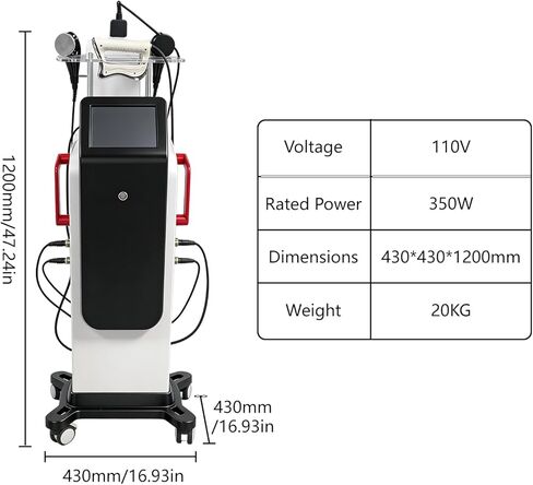 Multifunctional Massage Machine for Home & Salon Use, Professional Skin Care Massager for Body (110V) in Kuwait