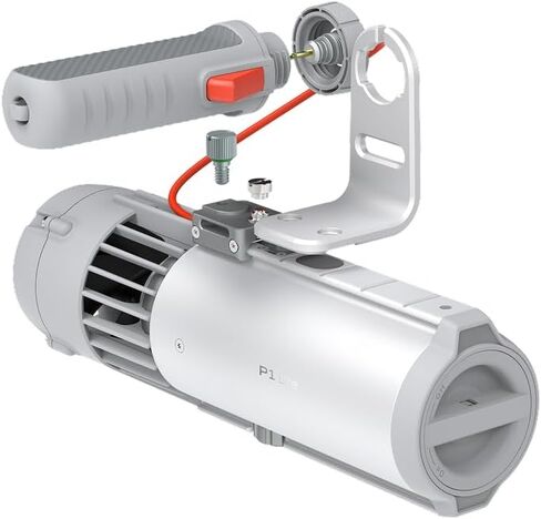 مجموعة LEFEET P1 Lite القياسية مع حاجز يدوي واحد ومجموعة أدوات أحزمة، نظام تثبيت آمن للاستخدام بيد واحدة، متوافق مع خطافات معدات الغوص القياسية in Kuwait