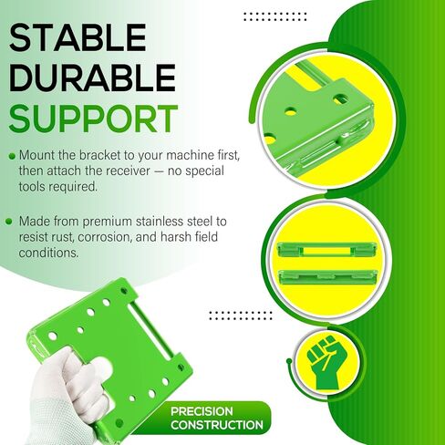 Bonbo PF81190 GPS Receiver Mounting Bracket Receiver Adapter Holder for John Deere/New Holland/Fendt/Case IH/Claas, for Star Fire SF3000 / SF6000 / SF ITC in Saudi Arabia