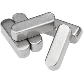 10PCS 3mm-5mm Round Ended Feather Key Drive Shaft Parallel Keysteel stainless Steel A2 - (Length: M5 x 5 x 40) in Kuwait