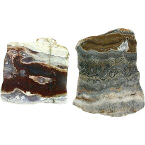 210 جرام اثنين من عقيق أريزونا كابوشون لوح حجر كريم حجر كريم خام US2/112825 in Kuwait