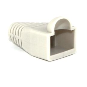 Fengpeng 10/20/50 قطعة من أحذية كابل RJ45 الشبكية البلاستيكية باللون الأزرق والرمادي لتخفيف الضغط من أجل حماية القابس المعياري Cat5e Cat6 (رمادي، 20 قطعة) in Kuwait