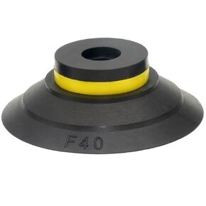 10 قطعة هوائي كوب شفاط المكنسة الكهربائية NBR/سيليكون الروبوتية مناور فوهة أحمر أسود VF15-VF50 لآلات قولبة الحقن (VF25W) in Kuwait