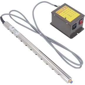 Jeffergarden Ionizing Air Bar, 5.6KV Electrostatic Elimination Rod with Stainless Steel Ion Discharge Needles for Electronic Assembly Film Composite Injection Modeling 200mm in Kuwait