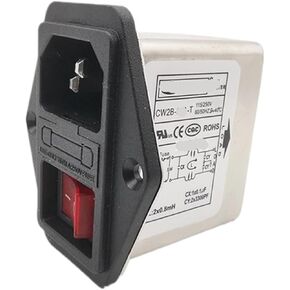 Safety Switch AC Socket Power Filter CW2B-06A-T6A 10A with Indicator Light(CW2B-10A-T 10A) in Saudi Arabia