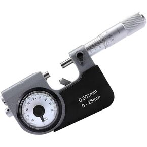 Leverage Micrometer, High-Precision Measuring Instrument, Resolution: 0.001mm, Measuring Range 0-25mm, Accuracy: 0.003mm Stable and Durable, for Precision Hardware, Mold Processing in Kuwait