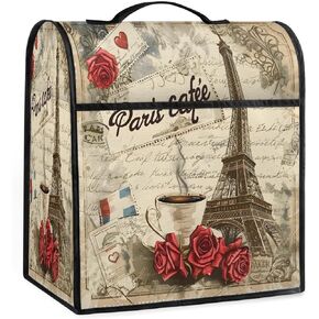 Kitchen Aid Cover for Stand Mixer Dust Cover 6/7/8 Quart Bowl Lift Dust-proof Washable Kitchen Appliance Accessories Covers with Top Handle and Pockets Water-resistant Farm Colorful Flower in Kuwait