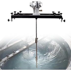 محرض هوائي لخزان IBC، محرض هواء IBC لتحريك حلول متوسطة اللزوجة عالية، خلاط آلة خلط هوائي، مع دعامة قابلة للسحب، معدات خلط أوتوماتيكية كبيرة 5 أسطوانات in Kuwait