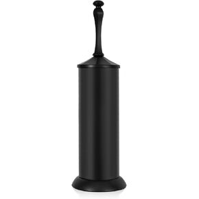 فرشاة وحامل مرحاض من النيكل، فرشاة مرحاض ذات مقبض طويل للغاية للحمام، فرشاة المرحاض شديدة التحمل من الفولاذ المقاوم للصدأ، فرشاة تنظيف المرحاض الحديثة للتنظيف العميق - توفير المساحة، فرشاة مغطاة in Kuwait