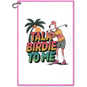Why Fit in When You were Born Pink Golf Towel, Funny Golf Bag Towel with Clip for Women, Golfing Accessories for Women, Golfing Gifts for Lady Mom Friend, Retirement Birthday Gifts for Golfer in Saudi Arabia
