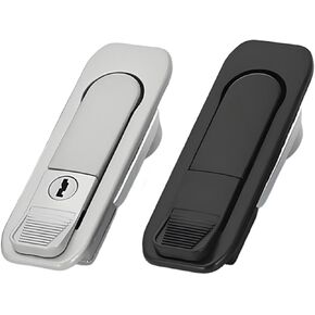 MS738 File Cabinet Lock Panel Locks Mechanical Equipment Door Switch Control Spring Zinc Alloy 1Pcs(MS738-1Black) in Kuwait